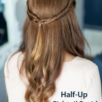 Half-Up Fishtail Braid Hairstyle